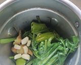 A picture of step 5 of Palak Paneer restaurant style.