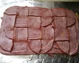 Cheesy Turkey Bacon Bomb, Weaved Cheddar Meatloaf, Turkey Bacon Burger Patties recipe step 3 photo