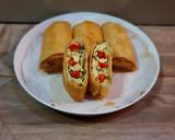 Foto langkah ke 9 dari resep Martabak Tahu Kulit Lumpia Simpel.