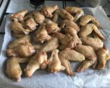 BBQ Csirkeszárnyak kéksajt szósszal (ketogén) recept fázis 3 fotója