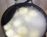 A picture of step 4 of Rasmalai.