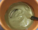 A picture of step 4 of Hand beaten cappuccino coffee.