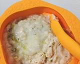 Mpasi 8 bulan bubur ayam brokoli langkah memasak 4 foto
