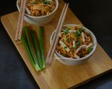 A picture of step 4 of Spicy Timur Chilli Noodles.