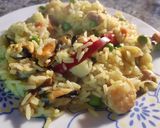 Foto del paso 5 de la receta: Paella de Mariscos y Hongos Shiitake