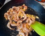 Foto langkah ke 3 dari resep Tumisan Udang Jamur Tiram.