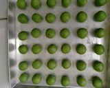 Foto langkah ke 3 dari resep Putri Salju Pandan Mete.