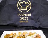 Foto del paso 6 de la receta: Lomitos de rape con langostinos, pota y ajos tiernos al yakiniku