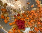 A picture of step 5 of Garden-Style Meatballs.