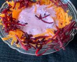 गाजर बीतरूट रायता(gajar beetroot raita recipe in hindi) रेसिपी चरण 2 फोटो