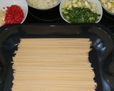 Olasz tészta friss zöldségekkel recept fázis 2 fotója