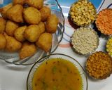 A picture of step 10 of Mix Dal Vada.