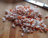 Foto del paso 1 de la receta Espaguetis con langostinos y surimi (otra versión)
