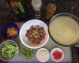 Foto del paso 1 de la receta: Trigo Jadinera & Solomo #lacocinadegiri