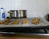A picture of step 6 of Choc chip cookies.