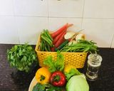 A picture of step 1 of Pav Bhaji.