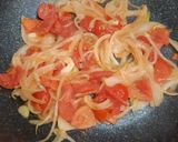 รูปขั้นตอนการทำที่ 3 ของ Spaghetti Pork Ribs Tomato Sauce