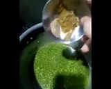 A picture of step 3 of Chutney pulao.