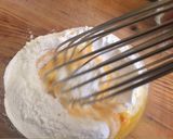 A picture of step 2 of Rice Flour Pancakes with Dulce de Leche.