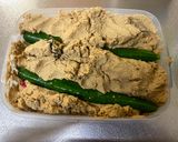 A picture of step 5 of Japanese ‘Nukazuke’ (fermented vegetables).