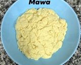 A picture of step 1 of Mawa Modak.