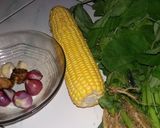 Foto langkah ke 1 dari resep Sayur bayam jagung.