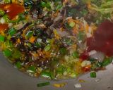 વેજ ફ્રાઇડ રાઈસ.(Veg Fried Rice Reciepe in Gujarati) રેસીપી સ્ટેપ2ફોટો