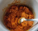 A picture of step 2 of Chicken Biryani in cooker.