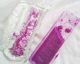 Foto langkah ke 2 dari resep Dragon fruit froyo / sherbet buah naga / eskrim buah naga.