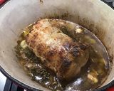 Une image de l'étape 9 de Rôti de porc au cidre, sirop d'érable et herbes aromatiques.