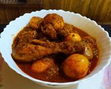 এগ চিকেন কারী(egg chicken curry recipe in Bengali) রেসিপি ধাপ - 6 ছবি