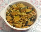 Foto langkah ke 4 dari resep Kabocha no nimono plus tamago かぼちゃの煮物 卵 (pumkin).