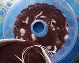 Foto langkah ke 3 dari resep Puding Cokelat Kelapa Muda.