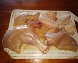 Foto del paso 1 de la receta: Pollo hervido, con papas y huevo