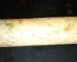 A picture of step 3 of Dosa(onion, tomato and egg).