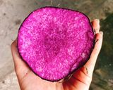 Hình bước làm 1 của món Canh khoai mỡ thịt bằm