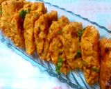 A picture of step 5 of Bread pakora.
