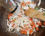 A picture of step 3 of My Chilli Chicken Fried Rice. 😘.