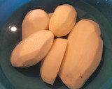 Foto del paso 1 de la receta: Patatas al ajo cabañil