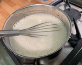 Une image de l'étape 6 de Flan pâtissier aux groseilles rouges et vanille.