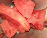 Foto del paso 1 de la receta: Helado de sandía y yogurt light