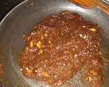 A picture of step 2 of Banana Halwa.