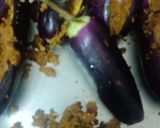 A picture of step 4 of Rajasthani Stuffed Eggplant.