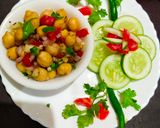 छोले चटपटी चाट (chole chatpati chat recipe in hindi) रेसिपी चरण 4 फोटो