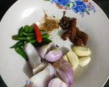 Foto langkah ke 1 dari resep Asam Pedas Daging.