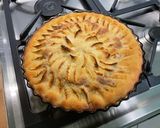 Une image de l'étape 14 de Gâteau façon tarte aux pommes et amandes.