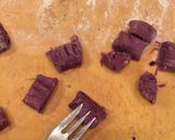 Lila és sárga batáta gnocchi recept fázis 7 fotója