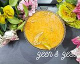 A picture of step 7 of Besan Gosht wali Sojni ki Kadhi.