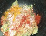 A picture of step 4 of Sabudana cutlets.