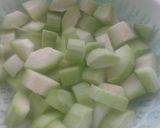 Hình bước làm 2 của món Canh bí xanh xương heo